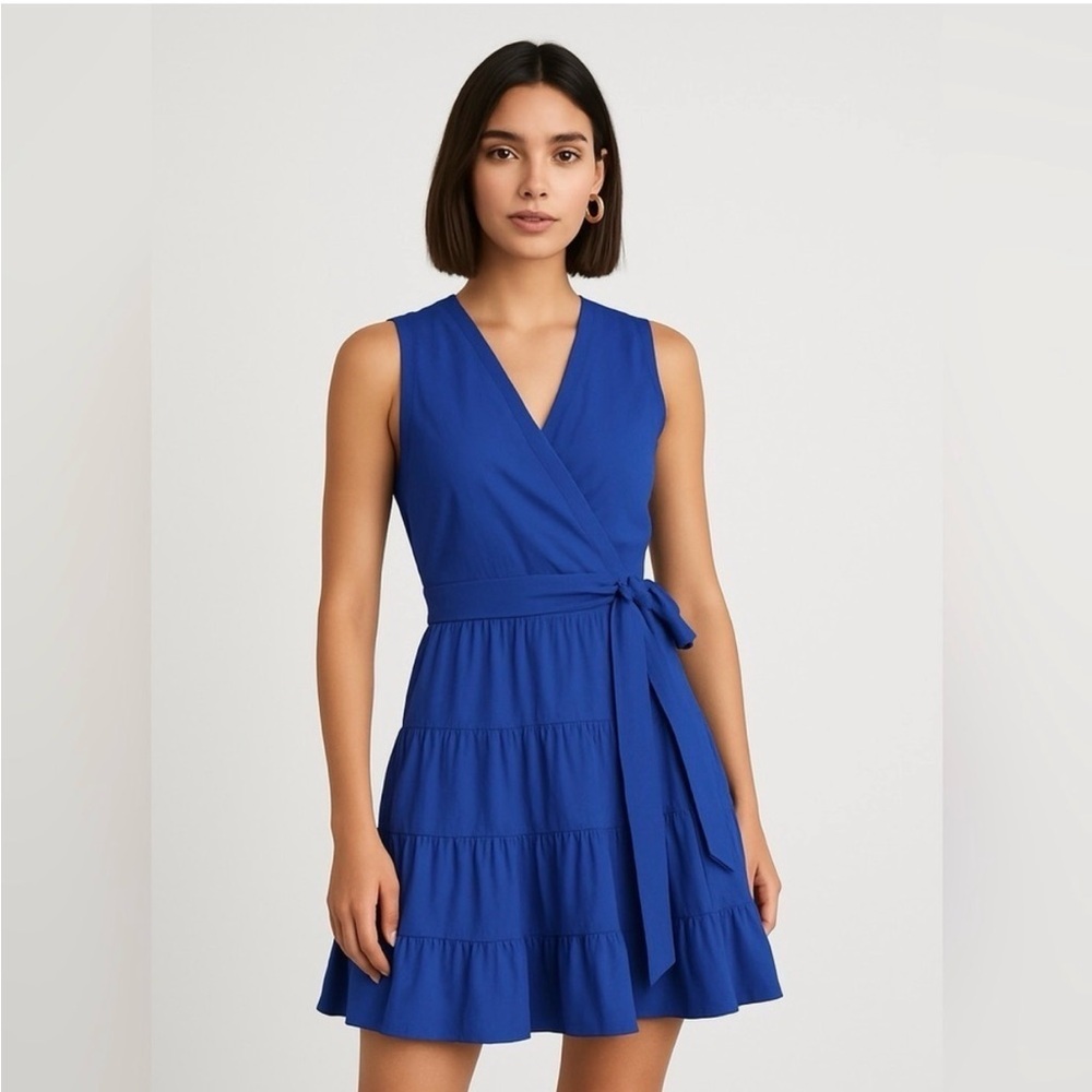 BANANA REPUBLIC Stampa Mini Dress SIZE: SMALL - Picture 1 of 3